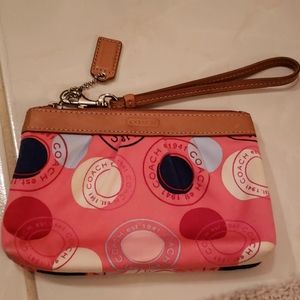 Vintage Coach Wristlet